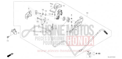 LEVIER DE STATIONNEMENT CMX1100DR de 2024